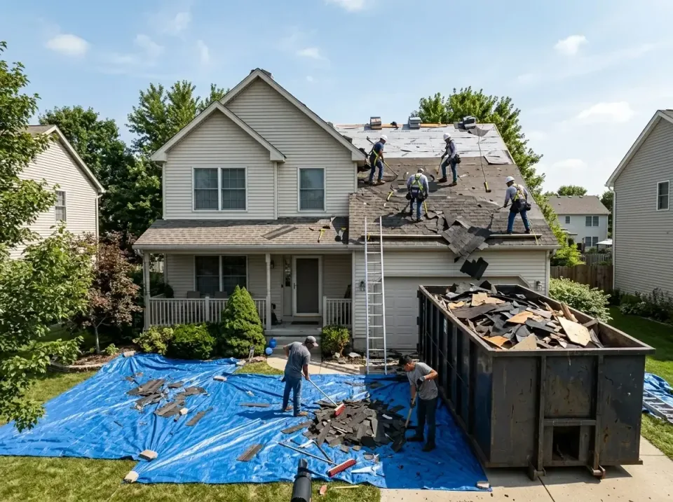 roof-replacement-debris-remova-004 — frequently asked questions, Cheapest Dumpster Rentals in Huntsville, TX